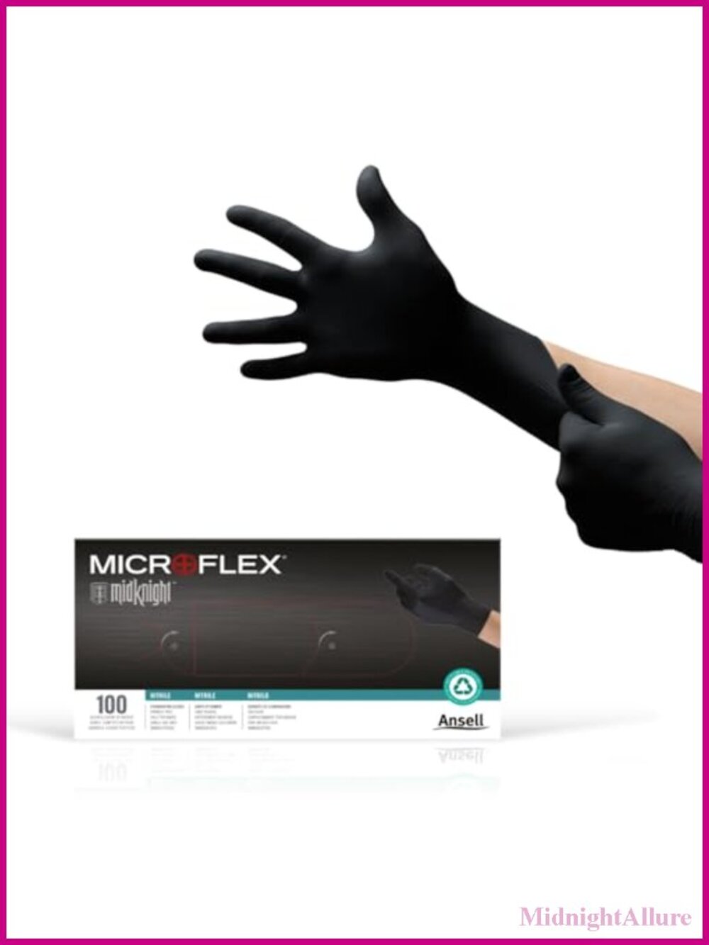 Disposable Nitrile Gloves XL Powder-Free Textured Grip 1000 Ct